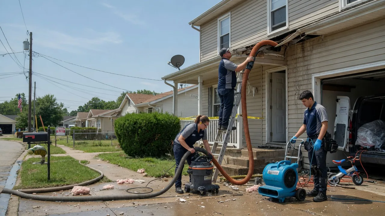 Water Damage Restoration in Crandall, IN near me